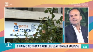 50 milioni di cartelle esattoriali in scadenza  Unomattina 26022021 [upl. by Maro]