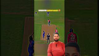 Umran mallik The Speed Gun 🏐cricket ipl viratkohli shorts trending viralvideo viralshorts [upl. by Derfla268]