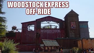 Woodstock Express OffRide Footage Walibi RhoneAlpes Zamperla Wild Mouse  NonCopyright [upl. by Elatia433]