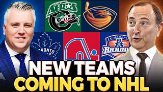 NEW TEAMS Coming To NHL [upl. by Anaej]