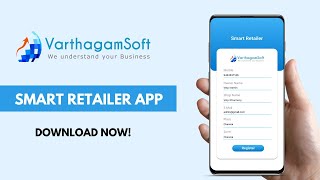 Smart Retailer App Promo  VarthagamSoft retailerapp 2024 app erp b2bapp b2b [upl. by Eddana]