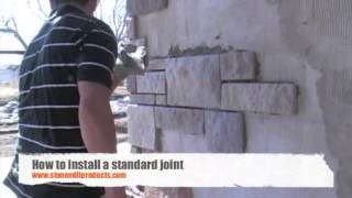 How to Install Stone Veneer  Stone Master Molds Inc [upl. by Narmi]