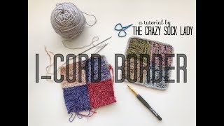 ICord Border  A Tutorial by The Crazy Sock Lady [upl. by Casabonne]