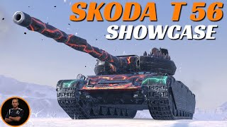 Skoda T 56 SHOWCASE  Shotgun Heavy  WoT Blitz [upl. by Nniuqal281]