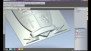 Working with 3D Clipart in ArtCAM Express 2011 [upl. by Hebel]