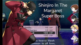 Persona 3 Portable Margaret Fight With Shinjiro Normal Mode [upl. by Clynes]