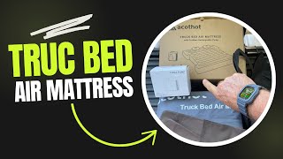 Truck Bed Mattress with Cordless Rechargeable Air Pump  Truck Bed Mattress Review [upl. by Annahc]