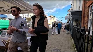 Lymington Best of UK Walking Tour in 4K [upl. by Jeritah]