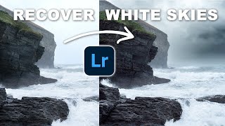 New SIMPLE Way to RECOVER LOST DETAIL from a WHITE SKY in Lightroom 2 min Tutorial [upl. by Anilram]