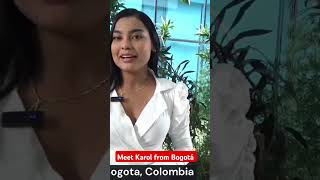 Colombian women seeking a serious relationship  Karol from Bogota shortsvideo shortsfeed [upl. by Asyla]