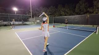 Pickleball practice drills Topspin 3rd shot drops August 2nd [upl. by Rebhun]