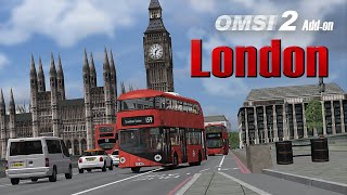 OMSI 2 Addon London  Official Trailer  Aerosoft [upl. by Anale]