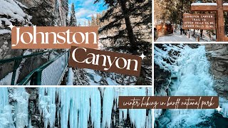 Johnston Canyon Banff  Full Guide to Banff National Parks Most Popular Hike [upl. by Innor887]