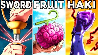 The ENTIRE One Piece Power System Explained Devil Fruits Haki [upl. by Ardekan995]