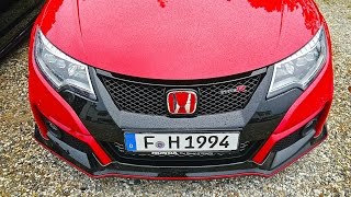 2016 Honda Civic Type R 0200 кмчас – КлаксонТВ [upl. by Lebanna525]