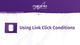 47  Using Link Click Conditions [upl. by Senilec]