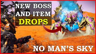 No Mans Sky New Vile Queen Boss Fight  How To Get Bug Helmets [upl. by Acissev]