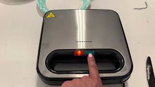 OVENTE Electric Sandwich Maker Review [upl. by Rikahs]