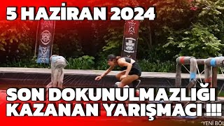 Survivor Dokunulmazlık Oyunu Kim Kazandı  5 Haziran 2024 [upl. by Okihsoy]