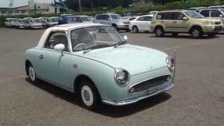 Nissan Figaro Pale Aqua for Sale  Edward Lees [upl. by Lyssa]