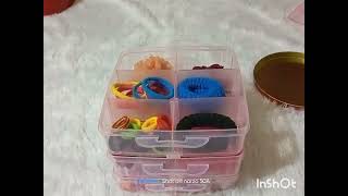 jewellery organizer box setting😃 [upl. by Trevah]