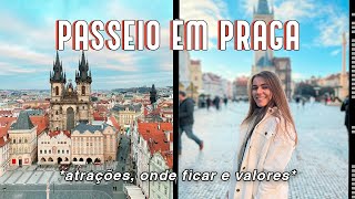 3 DIAS EM PRAGA  Roteiro Valores e Dicas para a sua viagem [upl. by Elocel]