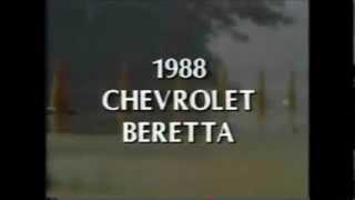 1988 Chevy Beretta and Corsica Connercial [upl. by Asfah]