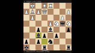 2000 Wijk aan Zee Polgar Morozevich C11 French Defense Classical Variation Burn Variation Morozev [upl. by Gora]