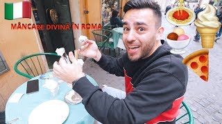 Unde mănânci bine în Roma paste magice amp gelato divin [upl. by Enetsuj]