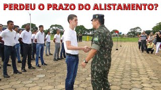 O que fazer quando perde o prazo para se alistar para serviço Militar Obrigatório [upl. by Ettelocin]