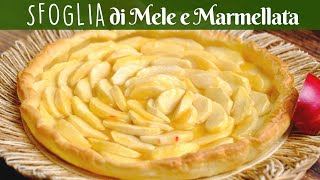 SFOGLIA DI MELE E MARMELLATA la Ricetta Facile di BuonIdea [upl. by Acus]