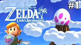 The Legend of Zelda Links Awakening 2019 PART 1 [upl. by Sirrad]