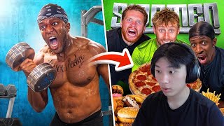 Reacting To SIDEMEN ULTIMATE CALORIE BATTLE [upl. by Bratton]