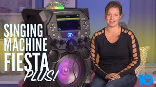 REVIEW Singing Machine Fiesta Plus Karaoke Machine [upl. by Grannias]