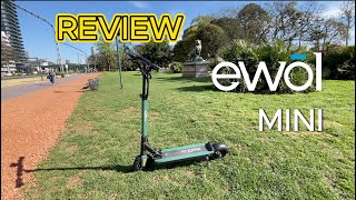 Review del EWOL 🛴 Mini  ÁGIL Y LIVIANO  ⚡️💪👏 [upl. by Lesnah]