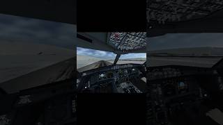 💙 Cockpit view landing in greenland aviation pilot rfs airport [upl. by Atiuqer]