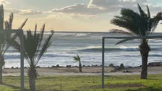 Windy weather with ocean waves [upl. by Latisha]