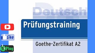 Prüfungstraining A2 HörenModelltest 1 [upl. by Mufi]