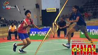 Hamsini Chadaram 2 VS Hitha Maria Jose 1  All India Sub Junior Ranking tournament MB tv [upl. by Eelrahc]