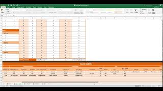 Wedding Planner  Excel Spreadsheet  Cost  Budget  Schedule  Guest List [upl. by Schaefer]