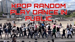 KPOP IN PUBLIC  RANDOM PLAY DANCE  part1 랜덤플레이댄스 from Paris FRANCE 2024 [upl. by Aniela]