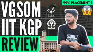 VGSoM IIT Kharagpur  college review  Best MBA college  Placement  cutoff  FeesTop MBA college [upl. by Mannie874]