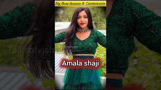 Bigg Boss season 8 contestant biggboss vijaytv vijaysethupathi amalashaji trending viralvideo [upl. by Aitnahs]