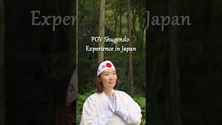 Shugendo Experience in Japan POV [upl. by Essilec]