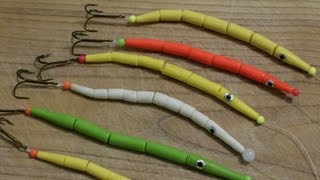 Making Sand eel swim bait fishing lures for sea fishing [upl. by Orapma]