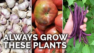 9 Plants You Should ALWAYS Grow [upl. by Sairahcaz787]