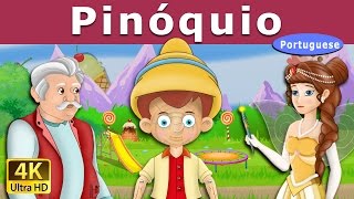 Pinóquio  Pinocchio in Portuguese  Portuguese Fairy Tales [upl. by Karol]