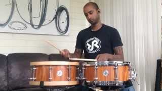 iSpy Vish comparing snare hoops [upl. by Ettegdirb]