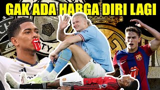 MANCHESTER UNITED DIHAJAR CITY BARCELONA KALAH DARI REAL MADRID WKWKWK [upl. by Xena]