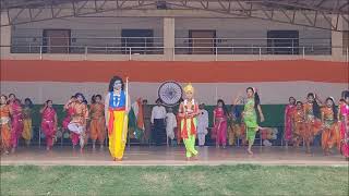 DAV MODEL SCHOOL KTPS PALVANCHA REPUBLIC DAY CELEBRATIONS  2024 MANA JANMA BHUMI DANCE [upl. by Sirtimed]